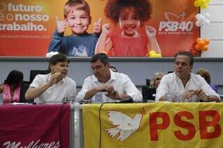 PSB confirmou apoio a pré-candidatura de Eduardo Riedel (PSDB). (Foto: Kísie Ainoã) 