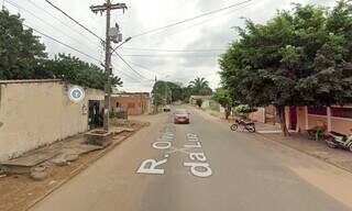 Rua Oliverio Rodrigues da Luz, onde ocorreu acidente. (Foto: Google Street View)