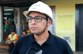 Diego Souza, coordenador de construção e manutenção da Energisa. (Foto: Paulo Francis)