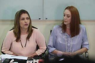 Advogadas Rejane e Andrea negam que Marquinhos Trad seja autor de crime de assédio sexual. (Foto: Marcos Maluf)