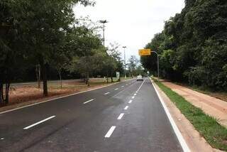 Ruas do Parque dos Poderes ganharam nova pavimentação e sinalização. (Foto/Arquivo: Paulo Francis)