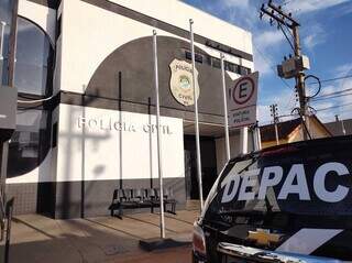 Caso foi registrado na Depac Centro em Campo Grande. (Foto: Mirian Machado)