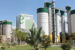 Fábrica de celulose está instalada em Três Lagoas, no leste sul-mato-grossense. (Foto: Reprodução)