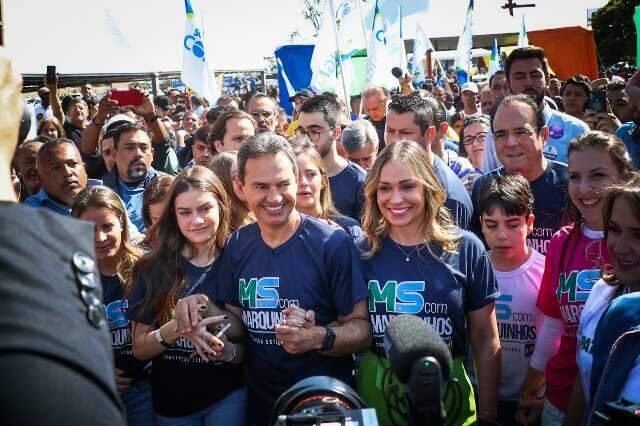 Marquinhos pede desculpas à família e oficializa candidatura ao governo de MS