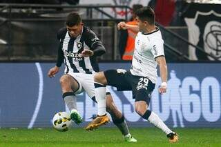 Corinthians terminou vitorioso na partida de hoje. (Foto: Vitor Silva/Botafogo)