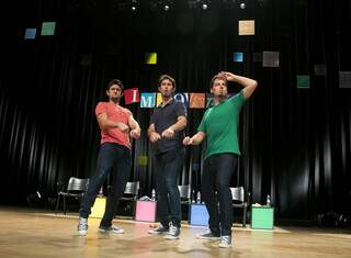 Espetáculo foi criado pelo trio de humoristas Anderson Bizzocchi, Daniel Nascimento e Elidio Sanna.