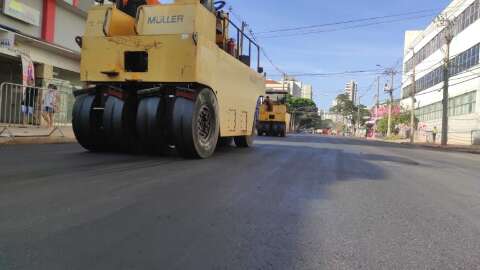 Obras interditam ruas do Centro para serviço de iluminação e limpeza 