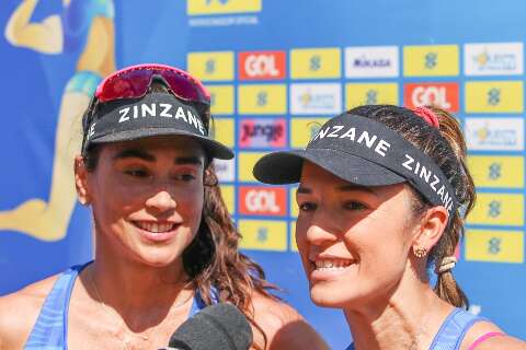 Carol Solberg e Bárbara Seixas são campeãs da etapa de Campo Grande 
