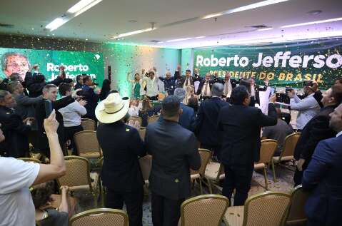 PTB oficializa candidatura de Roberto Jefferson à Presidência