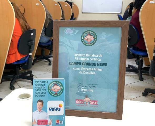 Instituto concede selo de solidariedade ao Campo Grande News