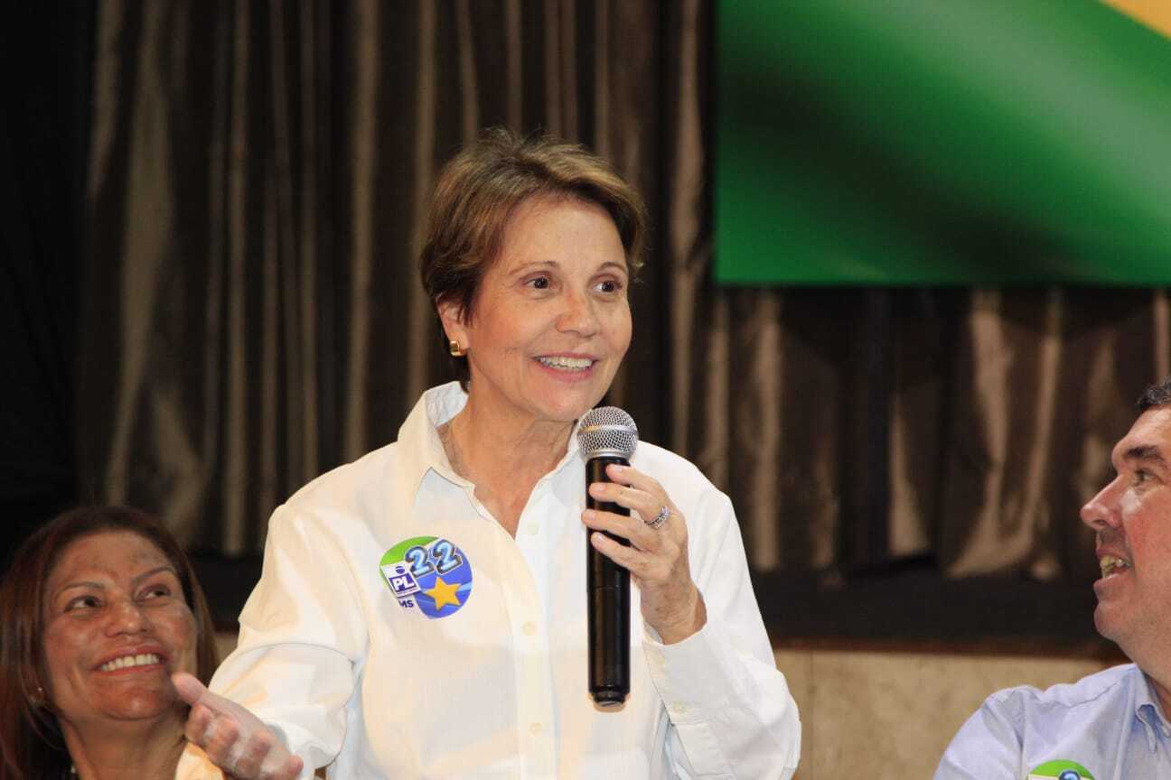 Tereza Cristina anuncia Tenente Portela como suplente na disputa ao Senado  - Política - Campo Grande News
