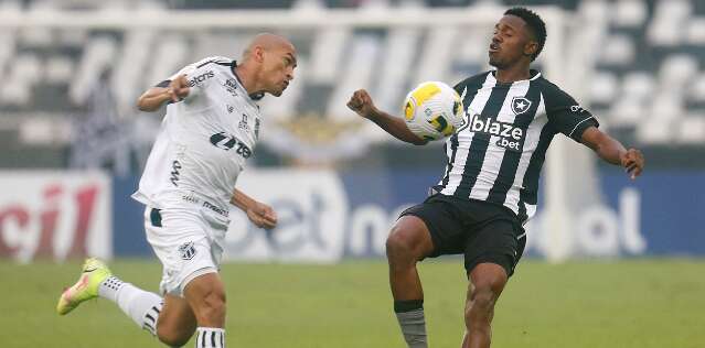 Botafogo sai na frente, mas Cear&aacute; alcan&ccedil;a empate de 1 a 1