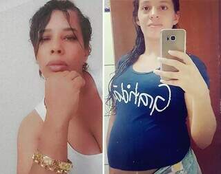 Mãe e filha, Lucimara e Jéssica, foram presas por envolvimento na morte de patroa, Andreia Flores, durante assalto. (Foto: Reprodução das redes sociais)