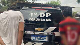 Homens de 31 e 20 anos foram presos nesta segunda-feira. Um deles confessou crime. (Foto: Diário Corumbaense)