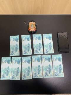 Homem é preso pela PF ao receber R$ 1 mil em notas falsas pelos Correios 