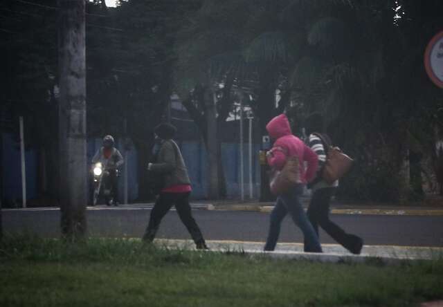 Dia começa com mínima de 4ºC e geada em Mato Grosso do Sul