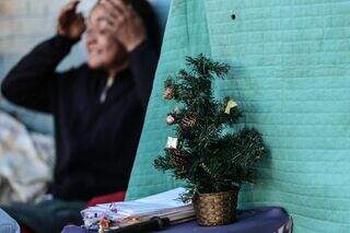 De ‘filho da rua’, Andreia ganhou, aos 43 anos, a primeira árvore de Natal