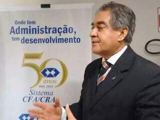 Sebastião Luiz de Mello durante evento do Conselho de Administração (Foto: Divulgação)