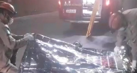 Homem morre ao colidir motocicleta em poste de energia elétrica 