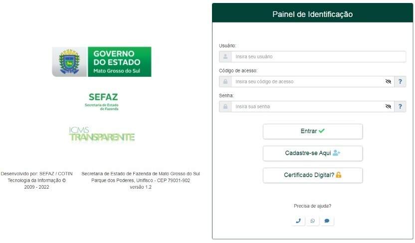 Transparência com o certificado digital