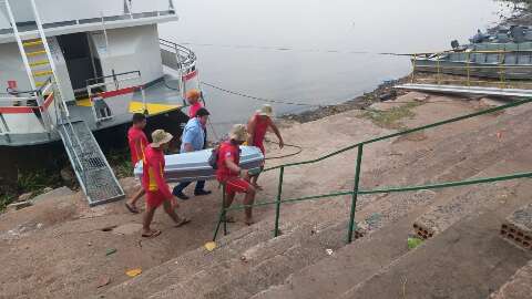 Militares localizam corpo de jovem que se afogou no Rio Paraguai