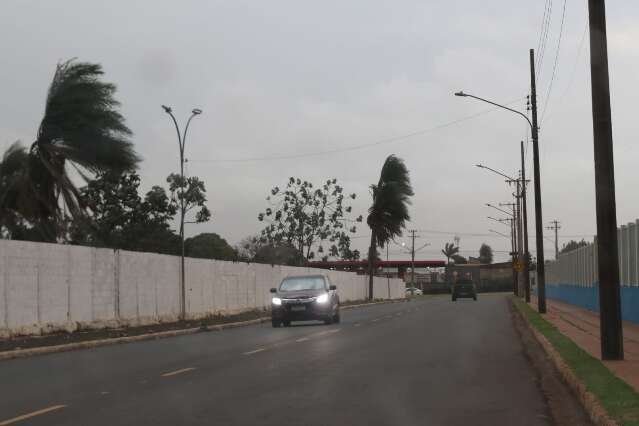 Capital teve rajadas de vento de 85 km/h durante tempestade 