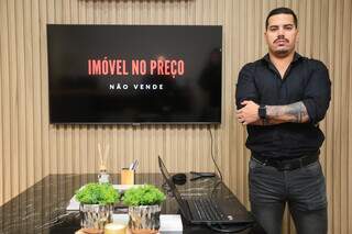 Empresário e corretor de imóveis, Rodrigo Moreno de Moura é o criador da Imóvel No Preço Não Vende. (Foto: Marcos Maluf)