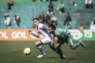 Lance da partida disputada na manhã deste domingo (Foto: Divulgação/Juventude)