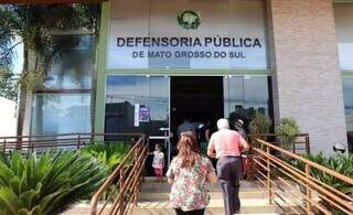 Defensoria Pública de MS em Campo Grande. (Foto: Divulgação)