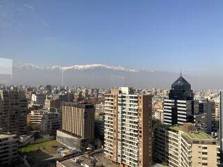 View of Santiago from the Giratorio restaurant.  (Photo: Letícia Naveira)