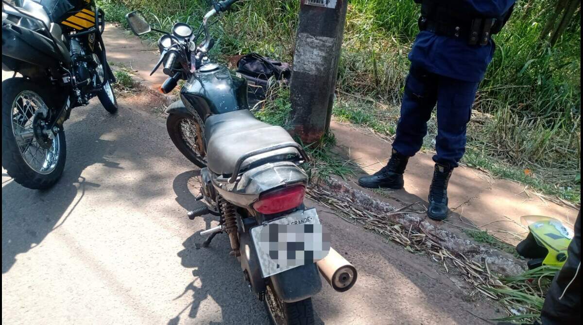 Moto com placa mil grau é apreendida em SC