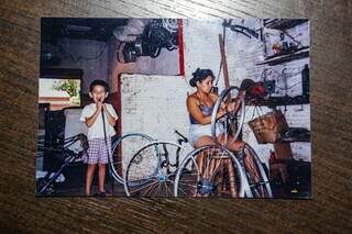 Marilene conta que o espaço era destinado apenas para consertos. (Foto: Arquivo pessoal)