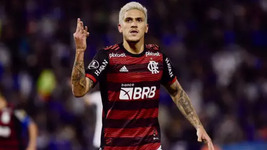 Queria, mas não levou: Vélez não dá bola do jogo a Pedro, destaque do  Flamengo, flamengo