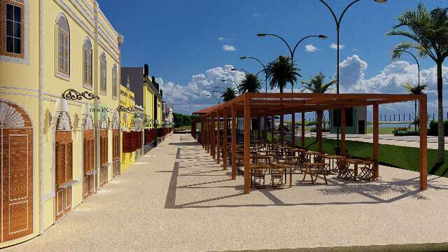 Nos altos da Afonso Pena, nova &quot;cidade&quot; vai unir nostalgia e a magia do Natal