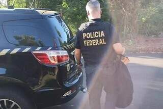 Policia Federal durante operação (Foto: Divulgação/PFMS)