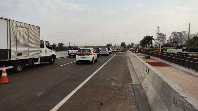 Liberado tráfego em viaduto construído para salvar vidas na BR-163