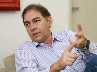 Ex-prefeito de Campo Grande, Alcides Bernal, em entrevista. (Foto: Campo Grande News/Arquivo) 