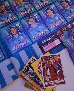 M&atilde;e faz grupo para trocar figurinhas e ver filho concluir &aacute;lbum da Copa