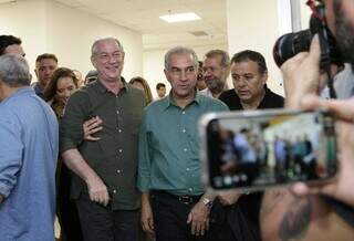 Em passagem r&aacute;pida pela Capital, Ciro garante que vai chegar ao 2&deg; turno