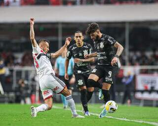 Corinthians e São Paulo empatam em partida do Brasileirão (Foto: Wanderson Oliveira/ Dia Esportivo/Estadão Conteúdo)