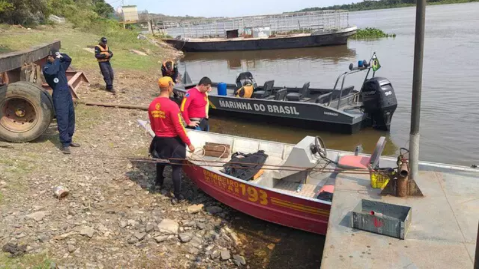 Após 7 dias, bombeiros encerram buscas por homem que sumiu no Rio Paraguai