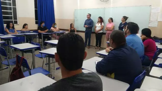Alunos em sala de aula durante um dos cursos do Pronatec. (Foto: divulgação)