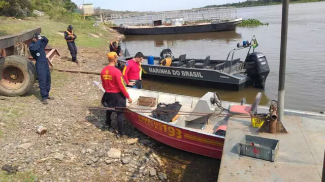 Ap&oacute;s 7 dias, bombeiros encerram buscas por homem que sumiu no Rio Paraguai