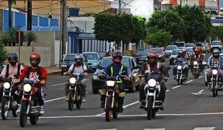 Motos de até 162 cilindradas serão perdoadas de dívidas de 2017 até dezembro (Foto: Divulgação/Detran-MS)