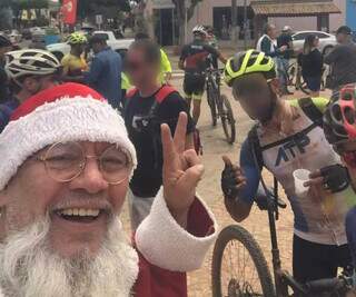 Arthemis Leone fez aparição surpresa em evento de ciclismo nesta semana. (Foto: Arquivo pessoal)