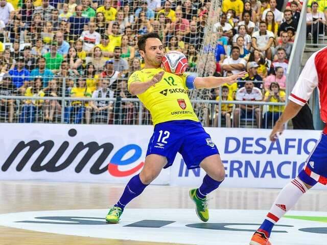 Falc&atilde;o participar&aacute; da abertura da Copa Mundo de Futsal em Maracaju