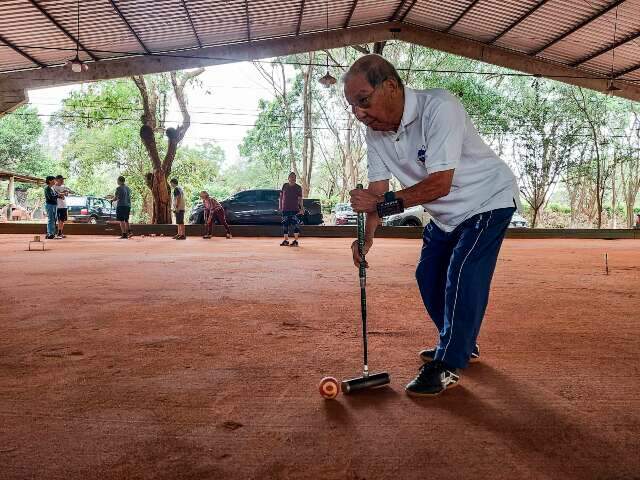 Aos 88 anos, Yoshiaki garante que gateball &eacute; a fonte de juventude