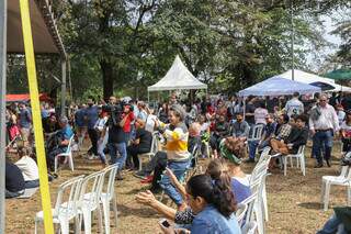 Feira Bosque da Paz é realizada todo terceiro domingo do mês. (Foto: Paulo Francis)