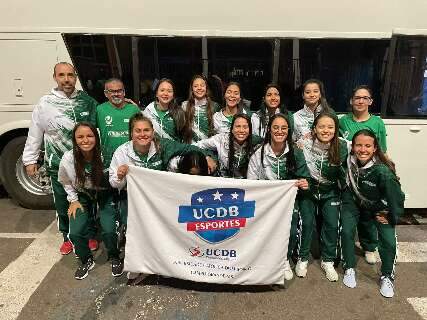 Em Brasília, 159 atletas de MS participam dos Jogos Universitários Brasileiros