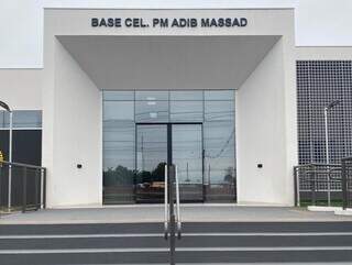 Base do DOF em Dourados recebeu nome do coronel Adib Massad (Foto: Divulgação)